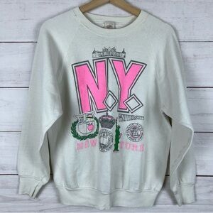 Vintage 80s New York University Sweatshirt Women’s Large